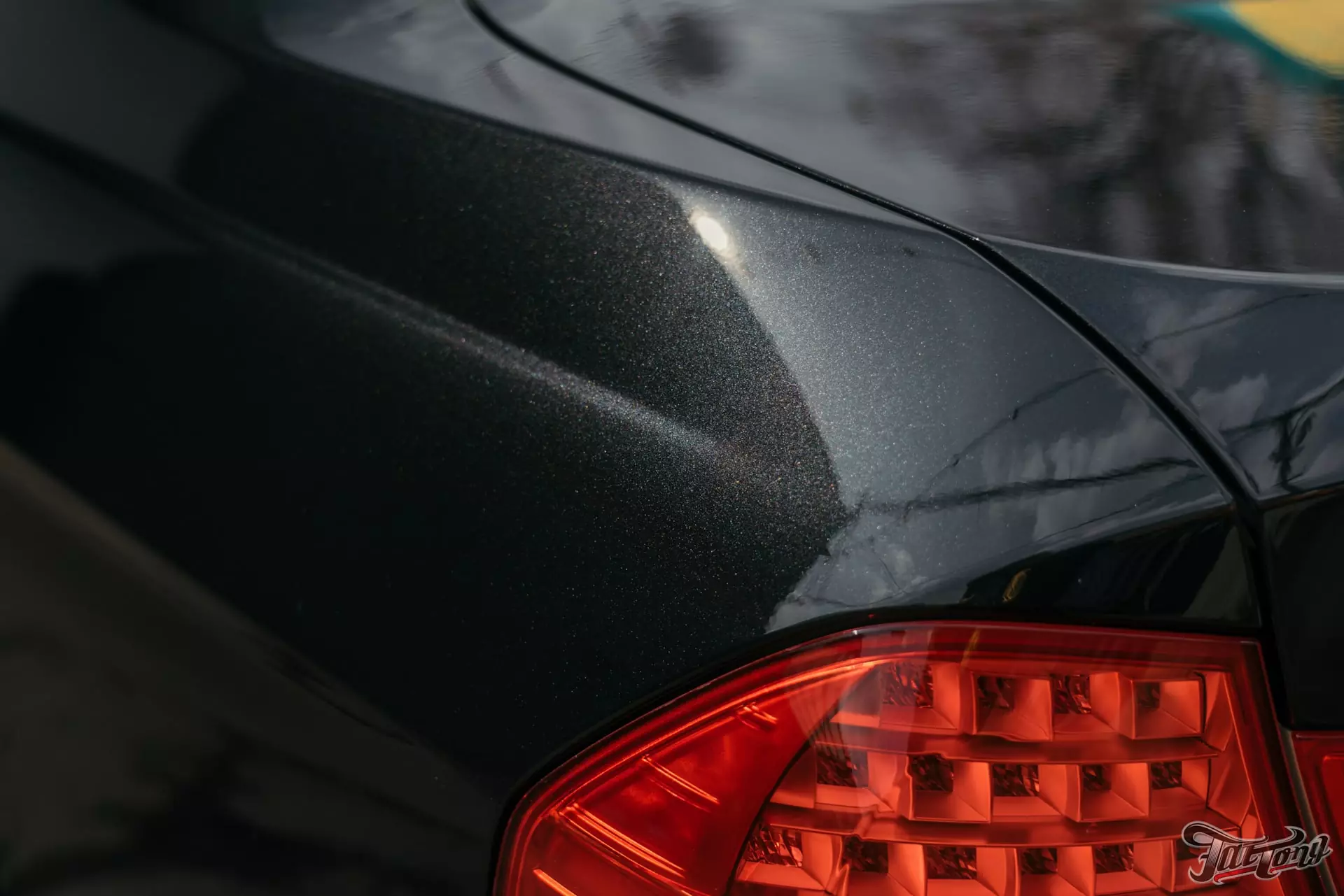 BMW 3 E90. Полировка + покрытие керамикой.